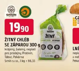 Trefa Srnín žitný chléb se záparou nabídka