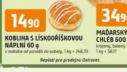 Trefa Kobliha s lískooříškovou náplní nabídka