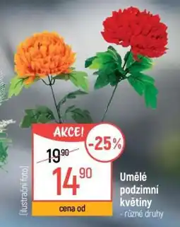 Globus Umělé podzimní květiny nabídka