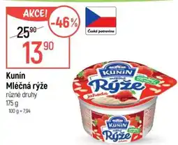Globus Kunín mléčná rýže nabídka