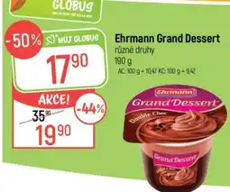 Globus Ehrmann Grand Dessert nabídka