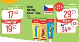 Globus Tatra Jesenka, Piknik, Pikao nabídka