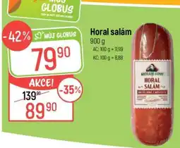 Globus Horal Salám nabídka