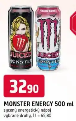 Trefa Monster Energy nabídka