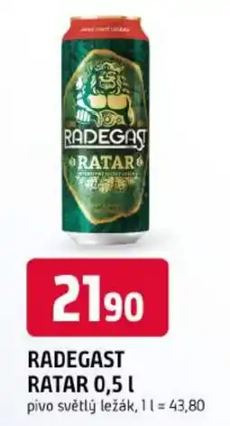Trefa Radegast ratar nabídka
