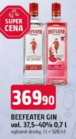 Trefa Beefeater Gin nabídka