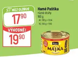 Globus Hamé paštika nabídka