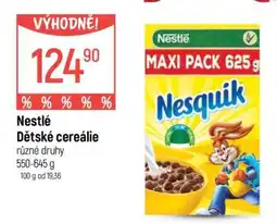 Globus Nestlé Dětské cereálie nabídka