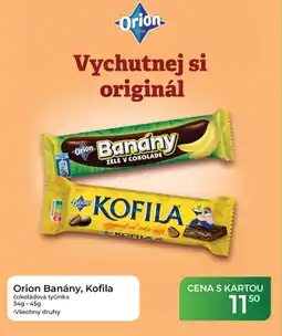 Tamda Foods Orion Banány, Kofila nabídka