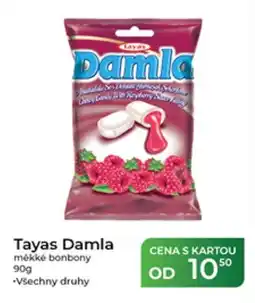 Tamda Foods Tayas Damla měkké bonbony nabídka