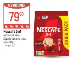 Globus Nescafé 3in1 nabídka
