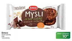 Tamda Foods Emco Mysli na zdraví ovesné sušenky nabídka
