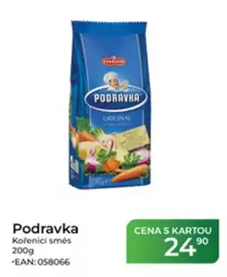 Tamda Foods Podravka kořenici směs nabídka