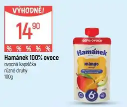 Globus Hamánek 100% ovoce nabídka