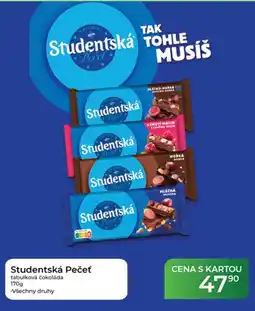 Tamda Foods Studentská Pečet tabulková čokoláda nabídka