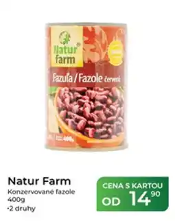 Tamda Foods Natur Farm konzervované fazole červená nabídka