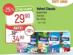 Globus Velvet Classic nabídka