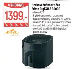 Globus Horkovzdušná fritéza Fritta Digi 3168 90000 nabídka