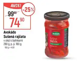 Globus AVOKÁDO Sušená rajčata nabídka
