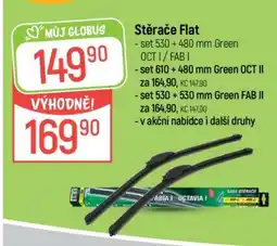 Globus Stěrače FLAT nabídka