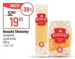 Globus Rosické těstoviny nabídka