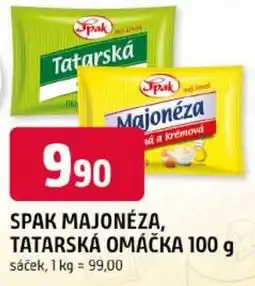 Trefa Spak majonéza, tatarská omáčka nabídka