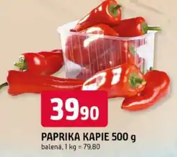 Trefa Paprika kapička nabídka