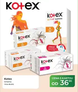 Tamda Foods Kotex tampony nabídka