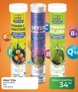 Tamda Foods Maxi Vita šumivé tablety nabídka