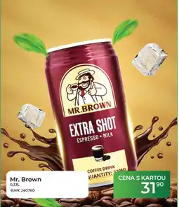 Tamda Foods Mr. Brown extra shot espresso + milk nabídka