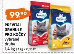 Trefa Prevital granule pro kočky vybrané druhy nabídka