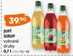 Trefa Jupí sirup vybrané druhy nabídka