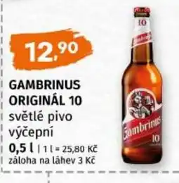 Trefa Gambrinus originál 10 nabídka