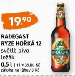 Trefa Radegast Ryze hořká 12 nabídka