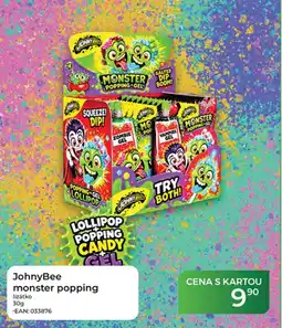 Tamda Foods JohnyBee monster popping nabídka
