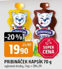 Trefa Pribináček kapsík nabídka