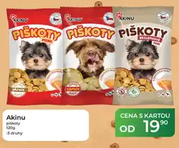 Tamda Foods Akinu piškoty nabídka