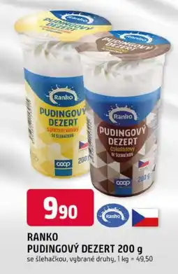 Trefa Ranko Pudingový dezert nabídka