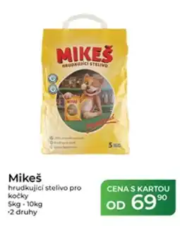 Tamda Foods Mikeš hrudkující stelivo pro kočky nabídka