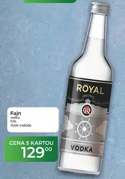 Tamda Foods Royal vodka nabídka
