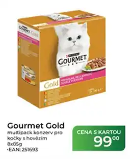 Tamda Foods Gourmet Gold multipack konzerv pro kočky s hovězím nabídka