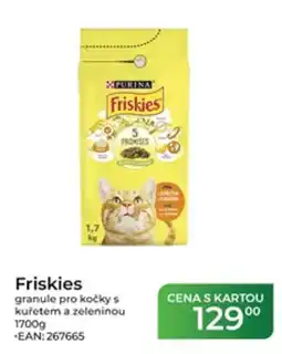 Tamda Foods Friskies granule pro kočky s kuřetem a zeleninou nabídka