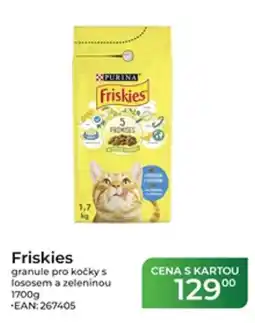 Tamda Foods Friskies granule pro kočky s lososem a zeleninou nabídka