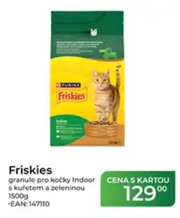 Tamda Foods Friskies granule pro kočky indoor s kuřetem a zeleninou nabídka