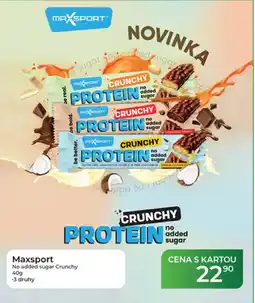 Tamda Foods Maxsport crunchy protein nabídka