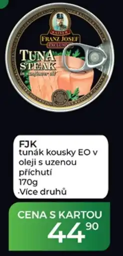 Tamda Foods FJK tunák kousky eo v oleji s uzenou příchutí nabídka