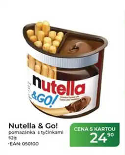 Tamda Foods Nutella & Go! nabídka