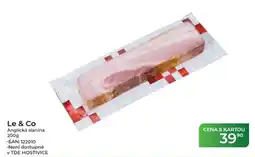 Tamda Foods Le & Co Anglická slanina nabídka