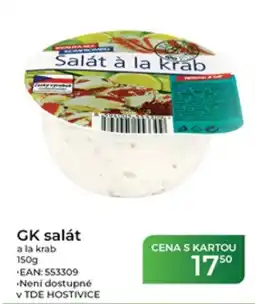 Tamda Foods GK salát a la krab nabídka