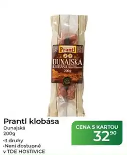Tamda Foods Prantl dunajská klobása nabídka